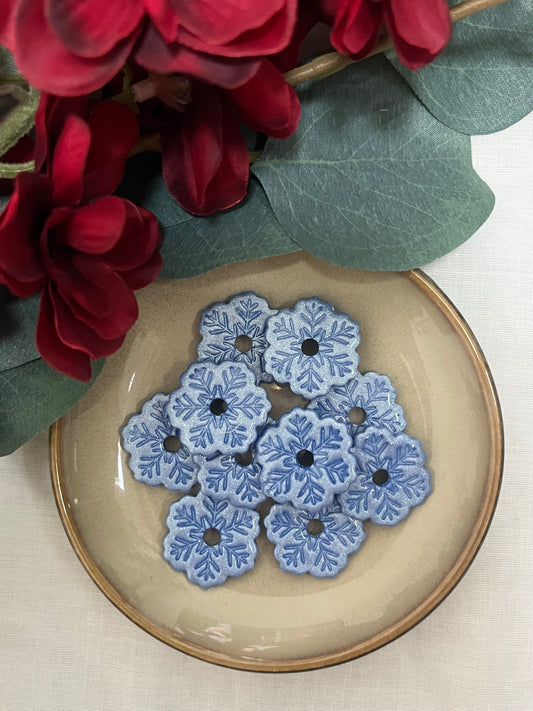 Flocon Bleu Nacré