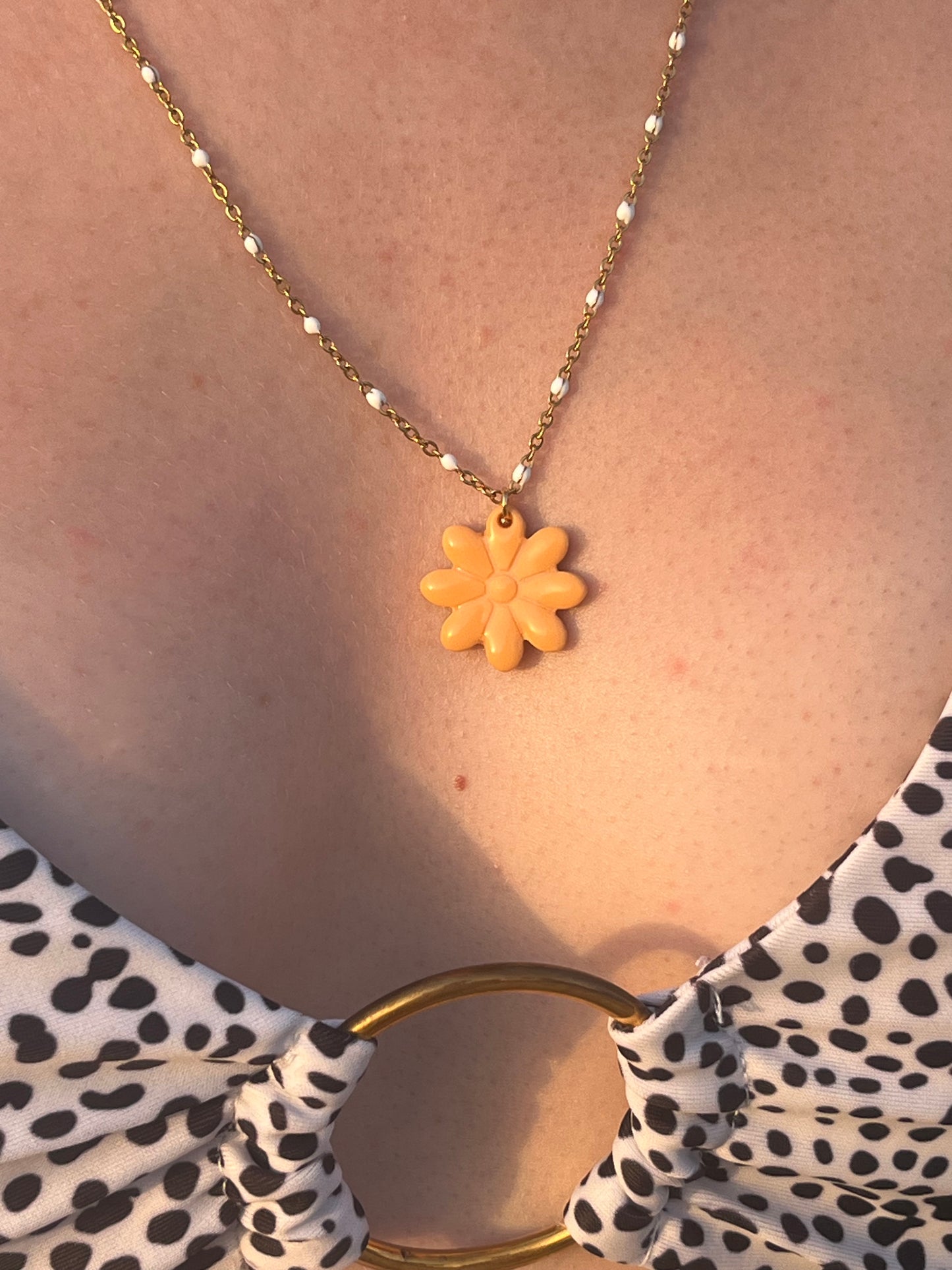 Collier Malia Orange