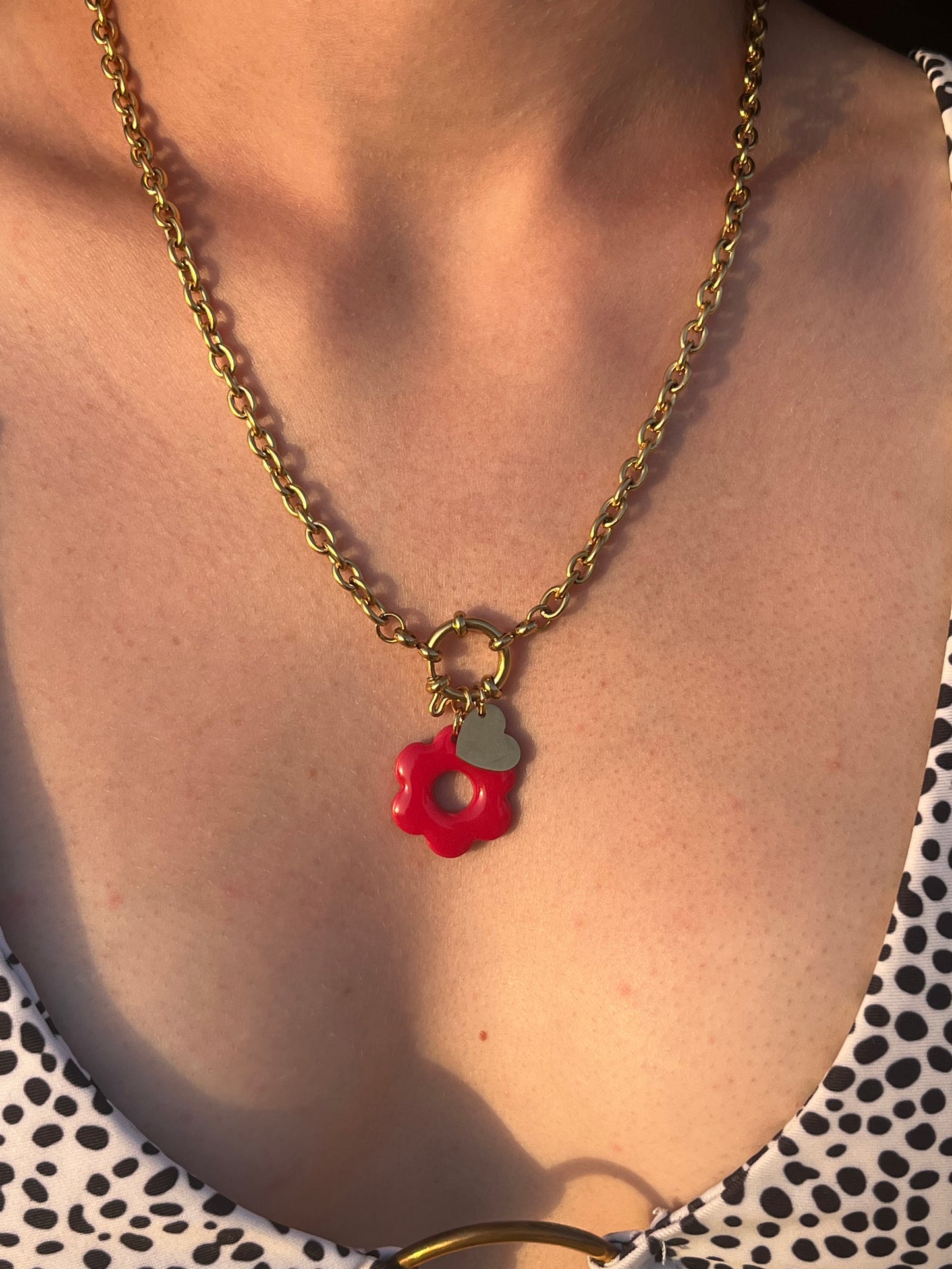 Collier Soléa Rouge