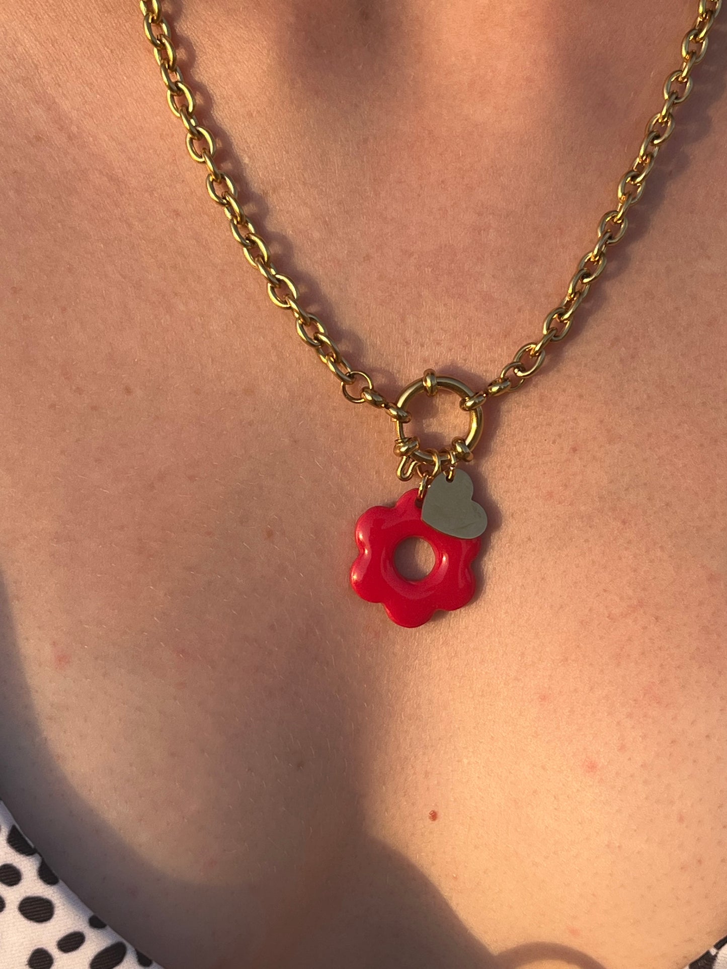 Collier Soléa Rouge