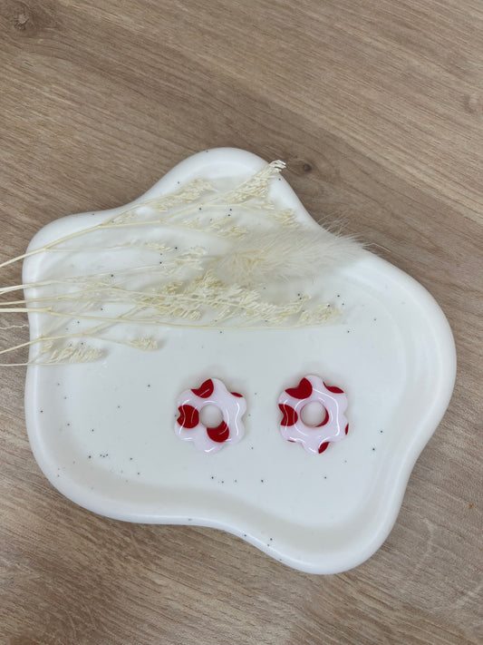 Soléa Blanche a Pois Rouge